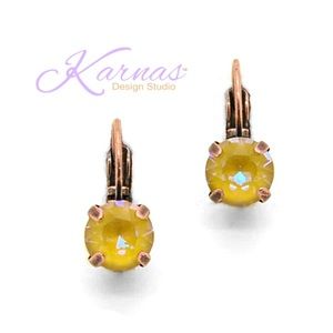 Radiant Caramel 8mm Drops Crystal KDS